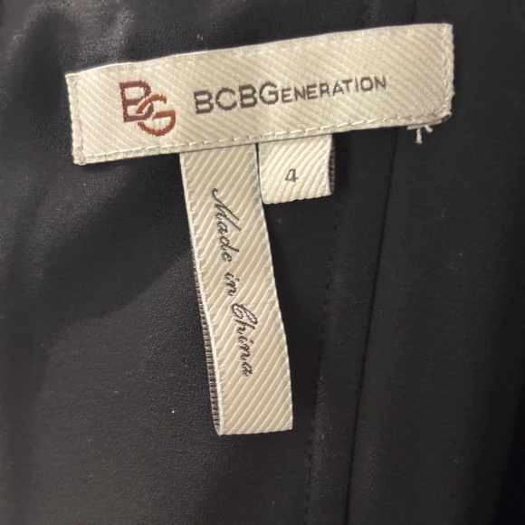 BCBGeneration Cocktail Dress - Black & Gray Size 4 - Picture 10 of 11